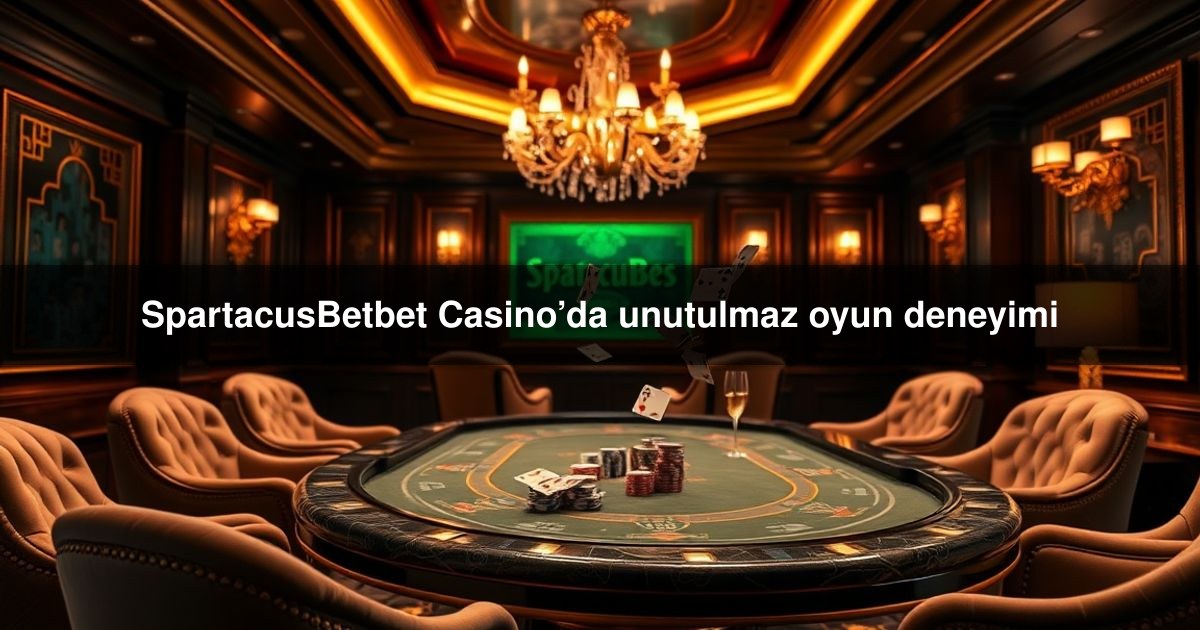 SpartacusBetbet Casino’da